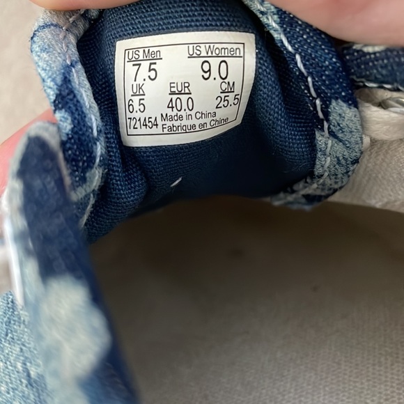 VANS Authentic Sneakers- patterned blue - Picture 5 of 5